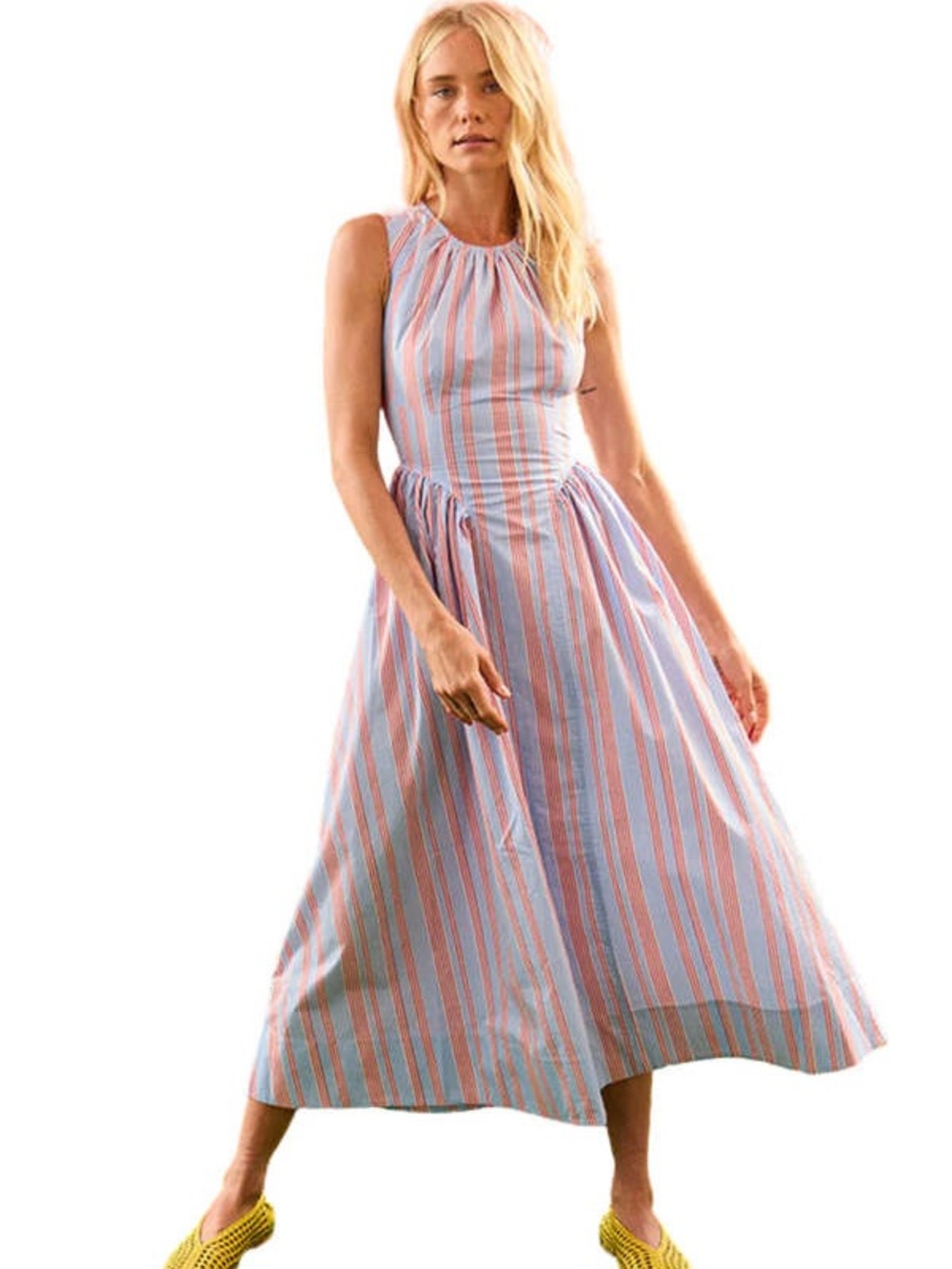 Hunter Bell Nantucket Dress in Seaside Stripe - Size 10